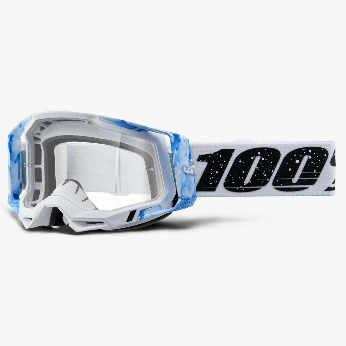 100% Racecraft2 Goggles Mixos w/Clear Lens