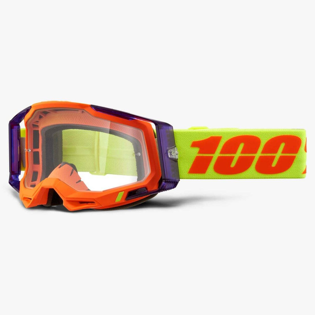 100% Racecraft2 Goggles Panam w/Clear Lens