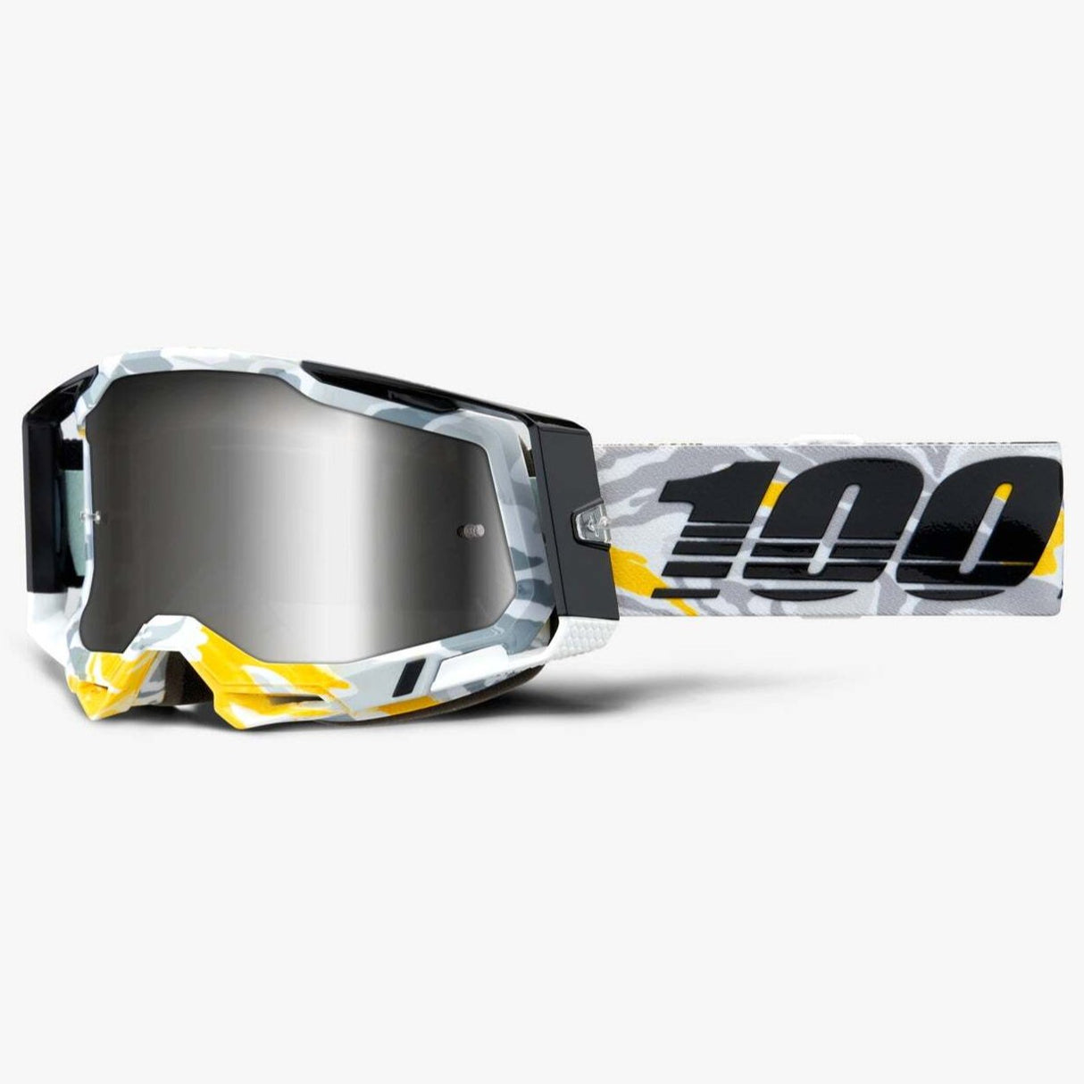 100% Racecraft2 Goggles Korb w/Mirror Silver Lens