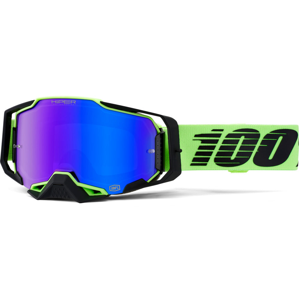 100% Armega Goggles Uruma w/HiPER Blue Lens