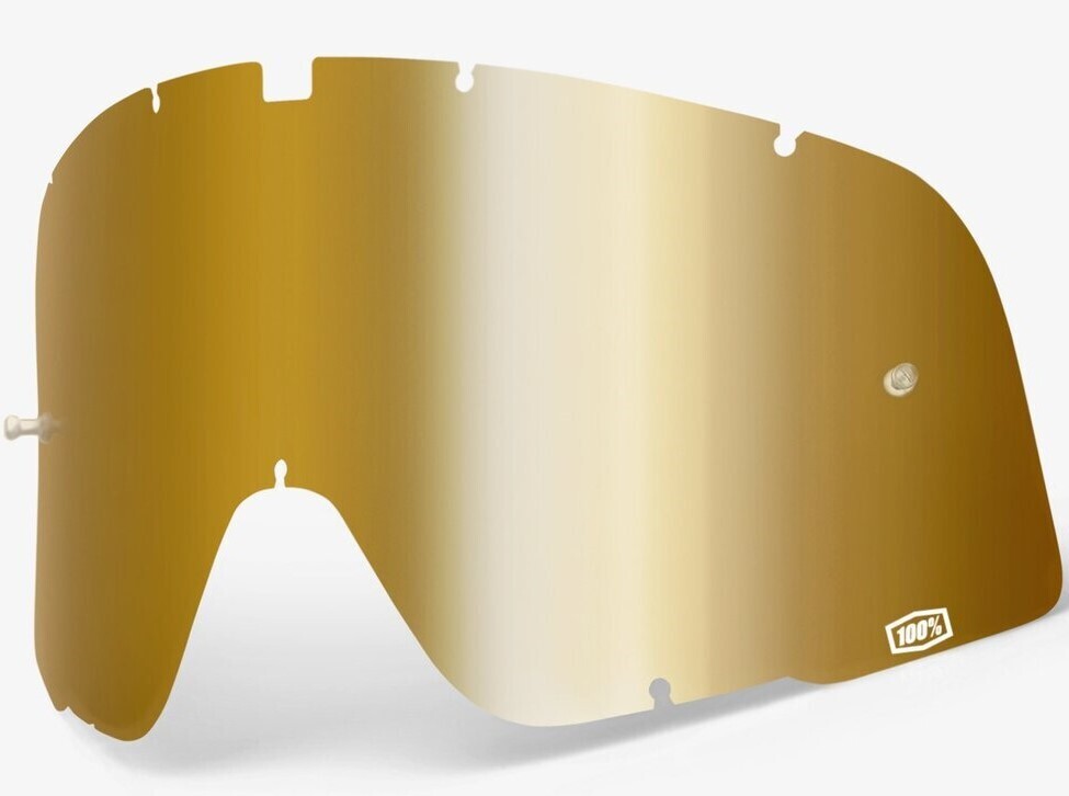 100% Replacement True Gold Lens for Barstow Goggles