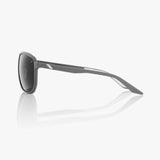 100% Konnor Sunglasses Soft Tach Dark Haze w/Smoked Lens