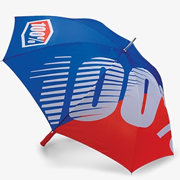 100% Premium Blue/Red Umbrella