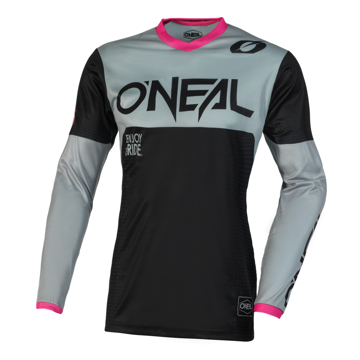 Oneal 2023 Element Racewear V.23 Black/Pink Womens Jersey - EasyR