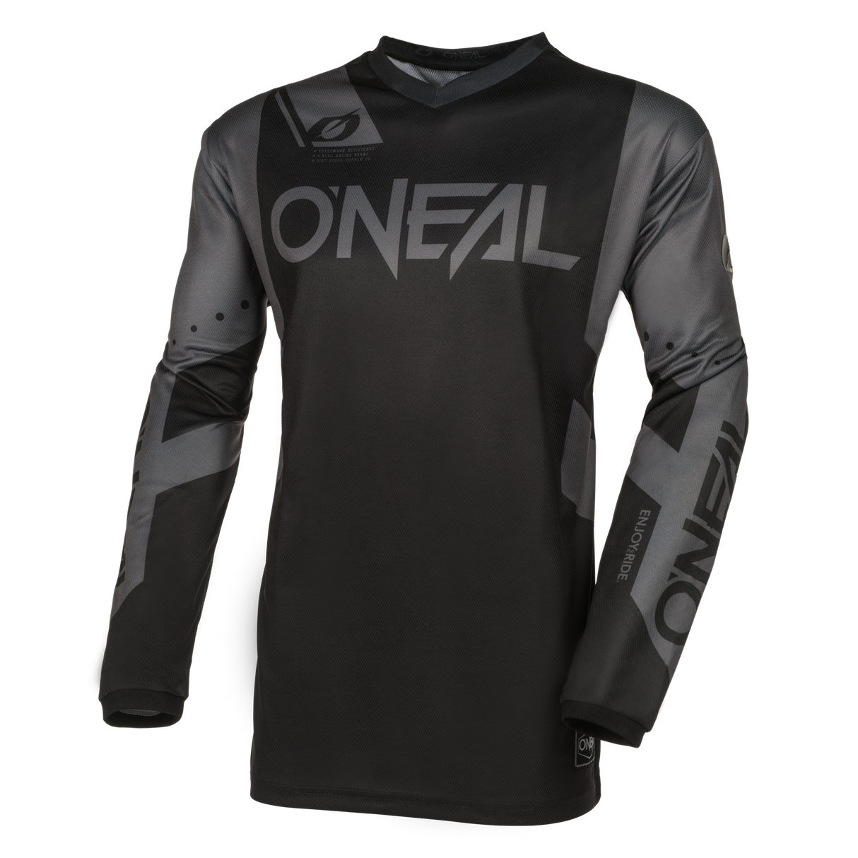 Oneal 2024 Element Racewear V.24 Black/Grey Youth Jersey