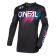 Oneal 2024 Element Voltage V.24 Black/Pink Youth Girls Jersey - EasyR