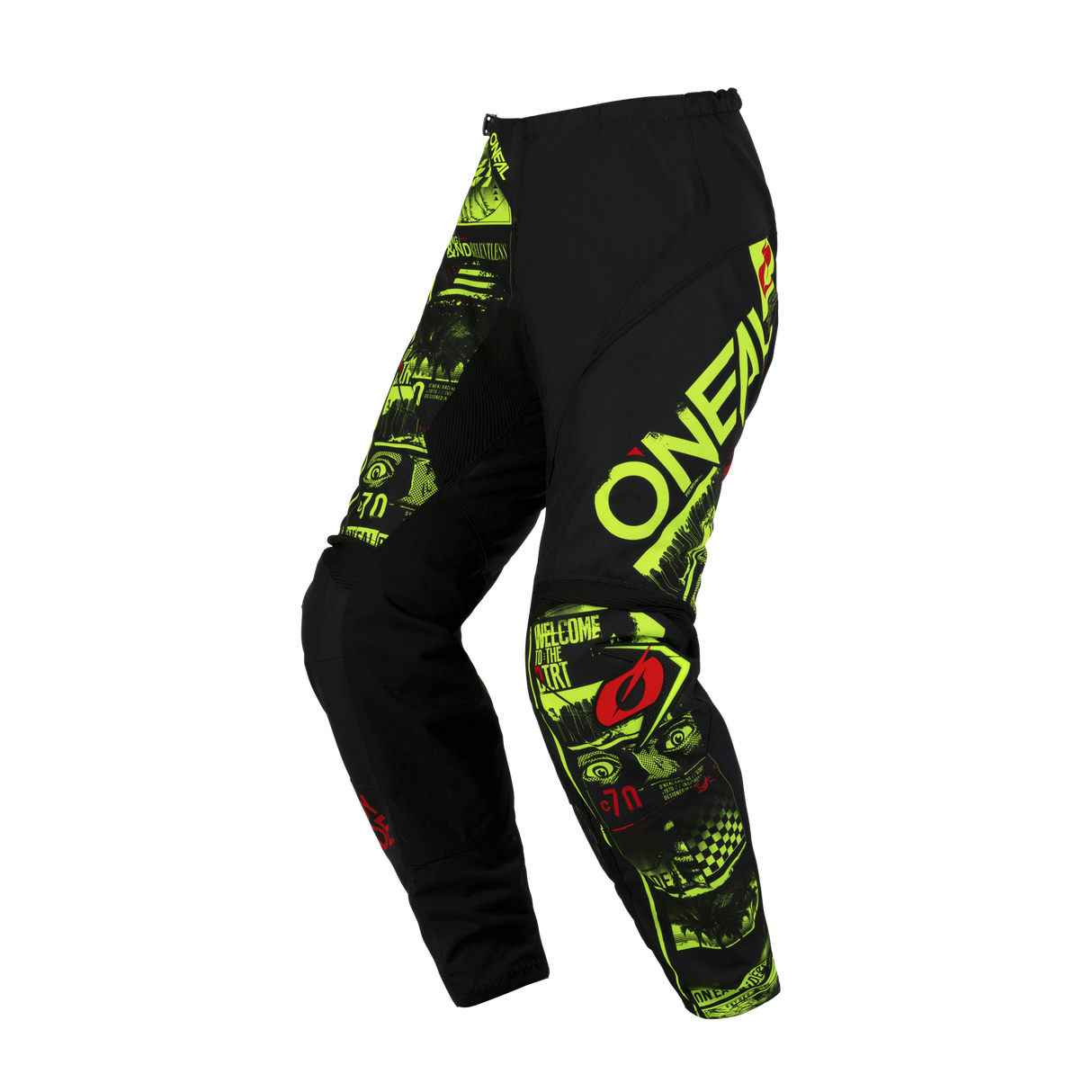 Oneal 2023 Element Attack V.23 Black/Neon Yellow Pants