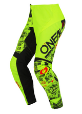 Oneal 2023 Element Attack V.23 Neon Yellow/Black Youth Pants