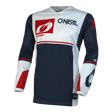 Oneal 2023 Hardwear Flow V.23 Blue/White Jersey - EasyR