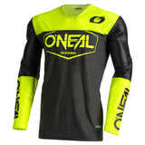Oneal 2024 Mayhem Hexx V.22 Black/Yellow Youth Jersey [XL] [INTERNAL]