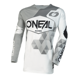 Oneal 2023 Mayhem Covert V.23 Limited Edition White/Grey Jersey