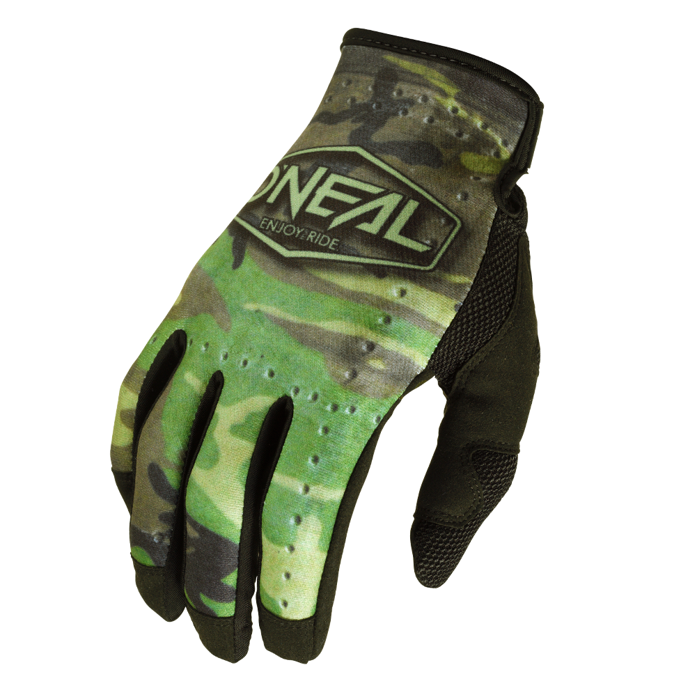 Oneal 2024 Mayhem Camo V.22 Black/Green Gloves - EasyR