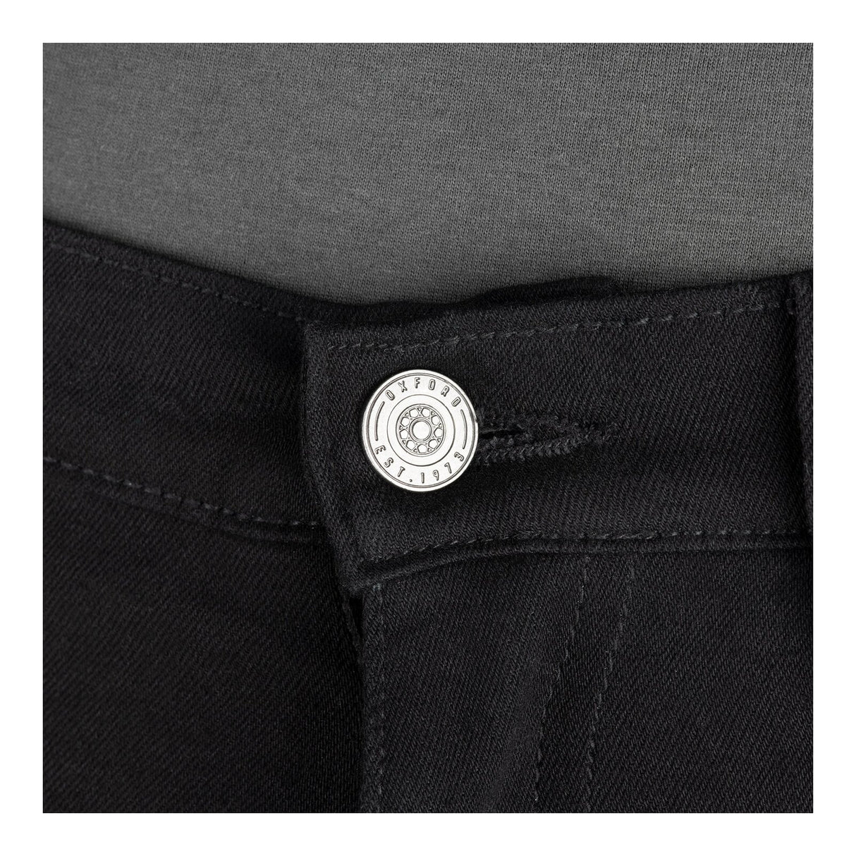 Oxford Original Approved AA Super Stretch Black Short Jeans
