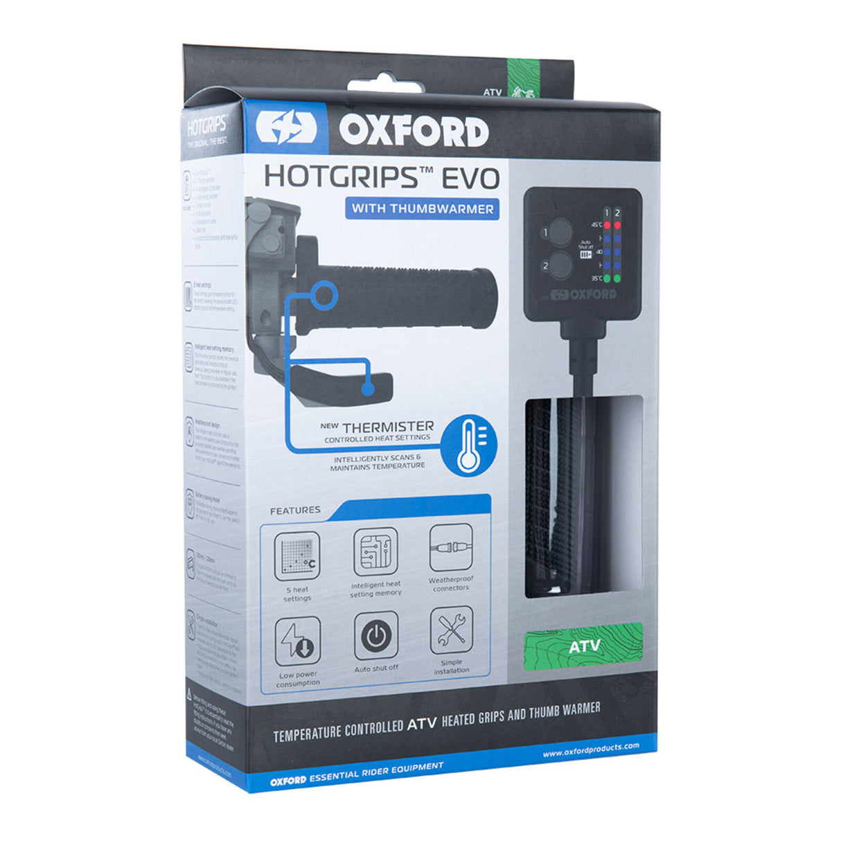 Oxford EVO HotGrips ATV V9 Dual Thermister Switch