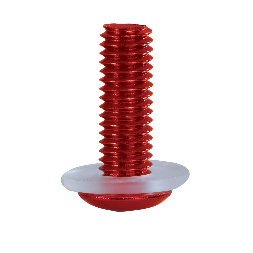 Oxford Screen Trim/Screen Screw Kit Red