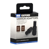 Oxford Mirror Adaptors (10mm to 8mm Reverse)