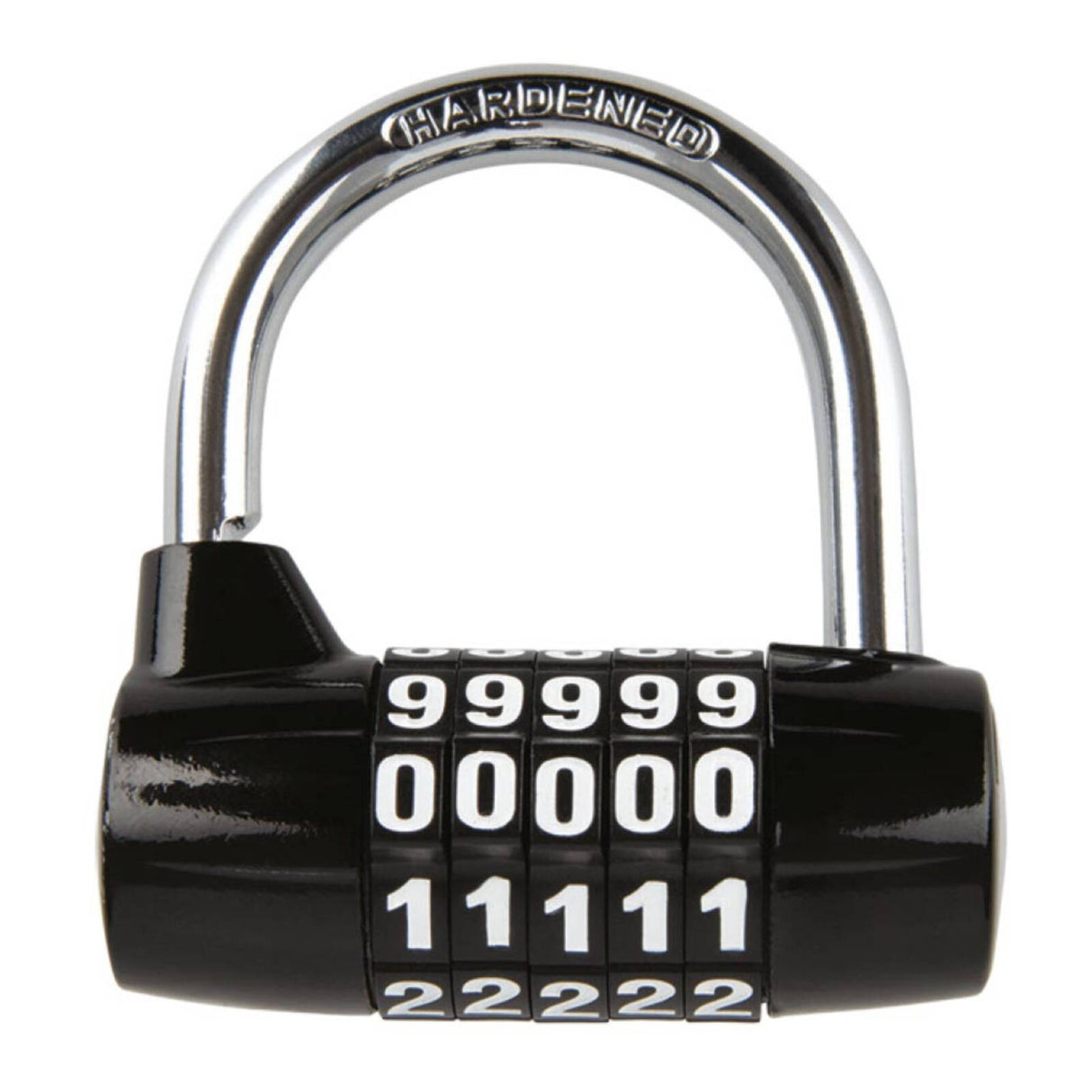 Oxford 5-Digit Combination Padlock Black