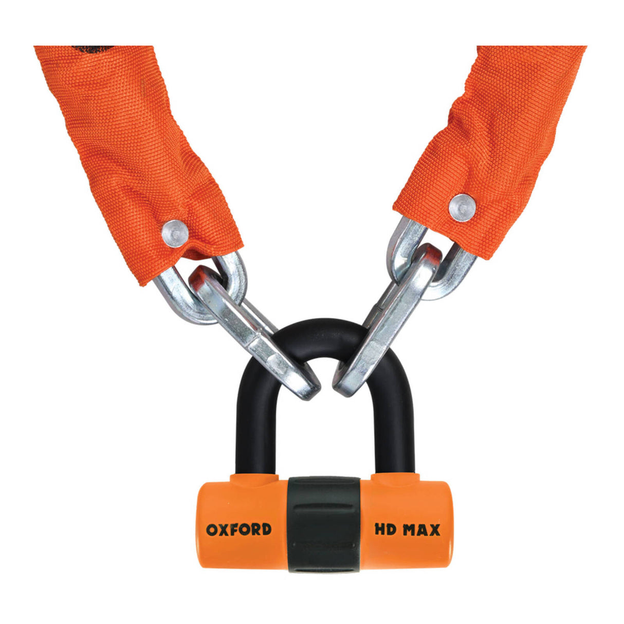 Oxford HD Chain Lock 1.5m Orange