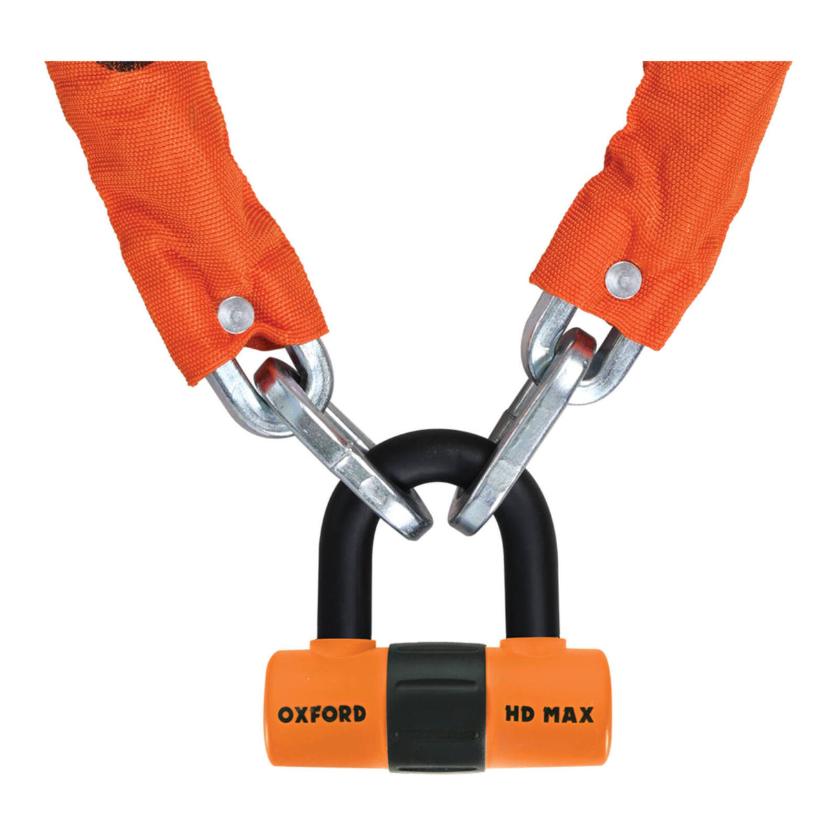 Oxford HD Chain Lock 1.5m Orange