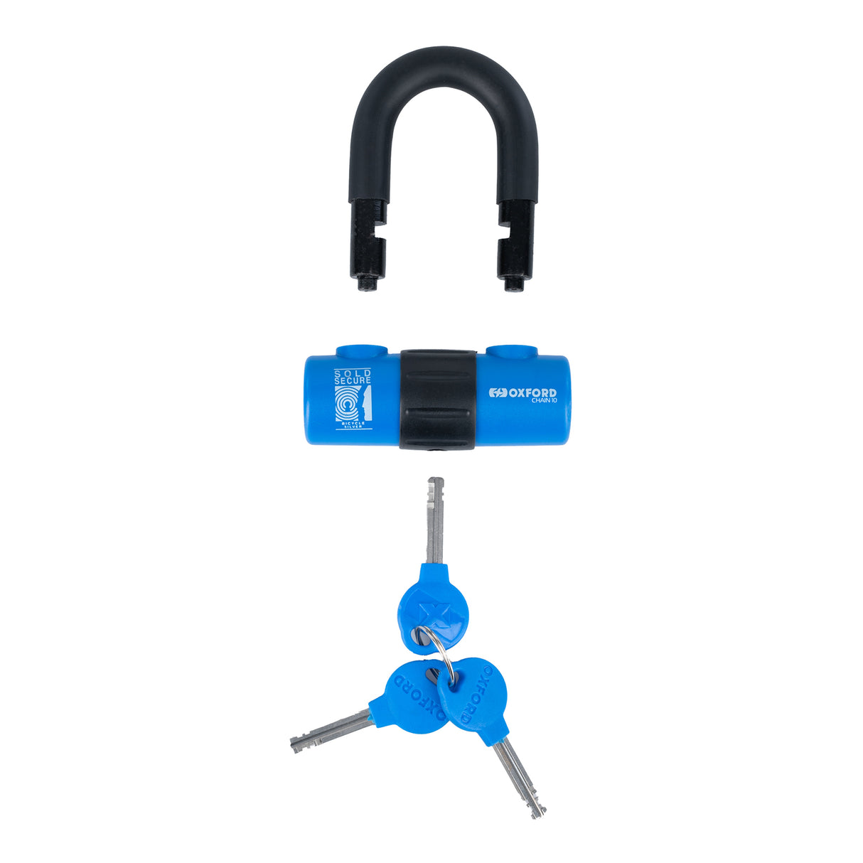 Oxford Chain 10mm Lock & Mini Shackle (10mm x 1400mm)