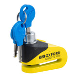 Oxford Quartz XD6 Disc Lock Yellow/Black