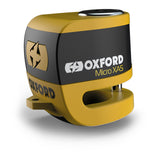 Oxford Micro XA5 Alarm Disc Lock Black/Yellow