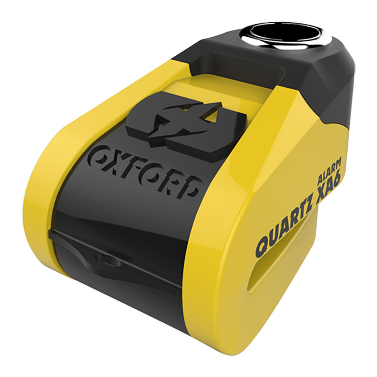 Oxford Quartz XA6 Alarm Disc Lock Yellow