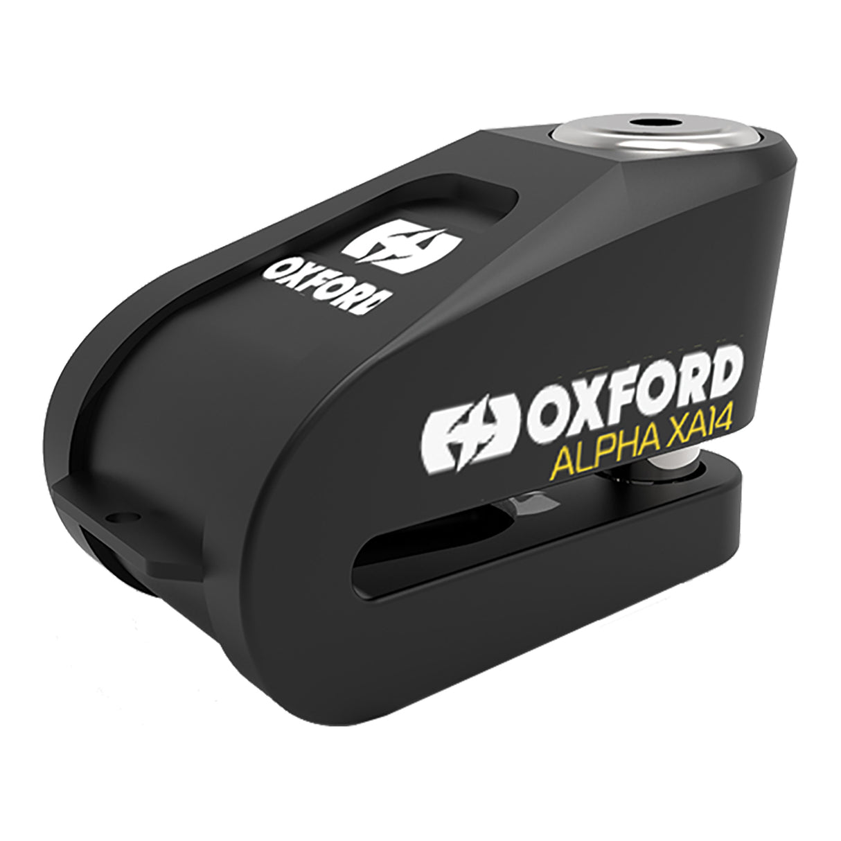 Oxford Alpha XA14 Alarm Disc Lock Black/Black