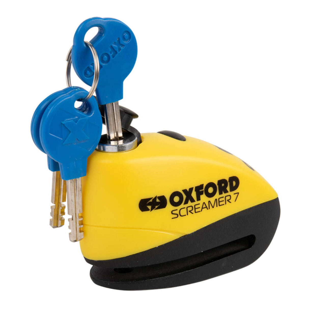 Oxford Screamer 7 Alarm Disc Lock Black/Black