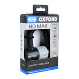 Oxford HD Max 14mm Disc Lock Black