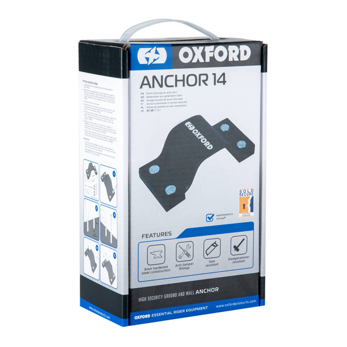 Oxford Anchor14 Ground & Wall Anchor Kit