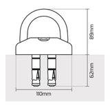 Oxford TaskForce Ground & Wall Anchor Kit