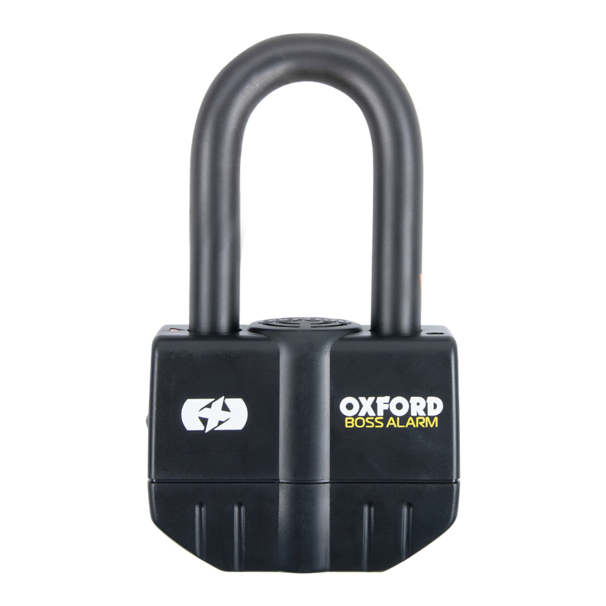 Oxford Boss Alarm 16mm Padlock Black (Unpackaged)