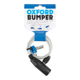 Oxford Bumper Cable Lock Clear (6mm x 600mm)