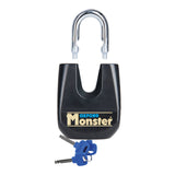 Oxford Monster 11mm Padlock Black (Padlock Only)