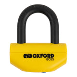 Oxford Boss 12.7mm Disc Lock Yellow