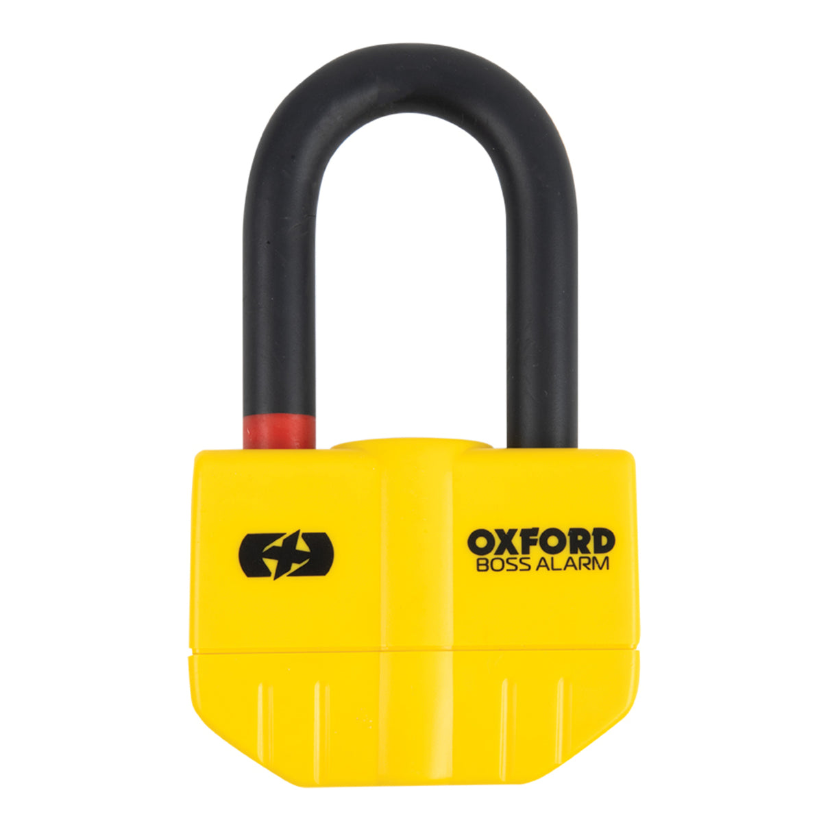 Oxford Boss Alarm 14mm Disc Lock Yellow (Unpackaged)