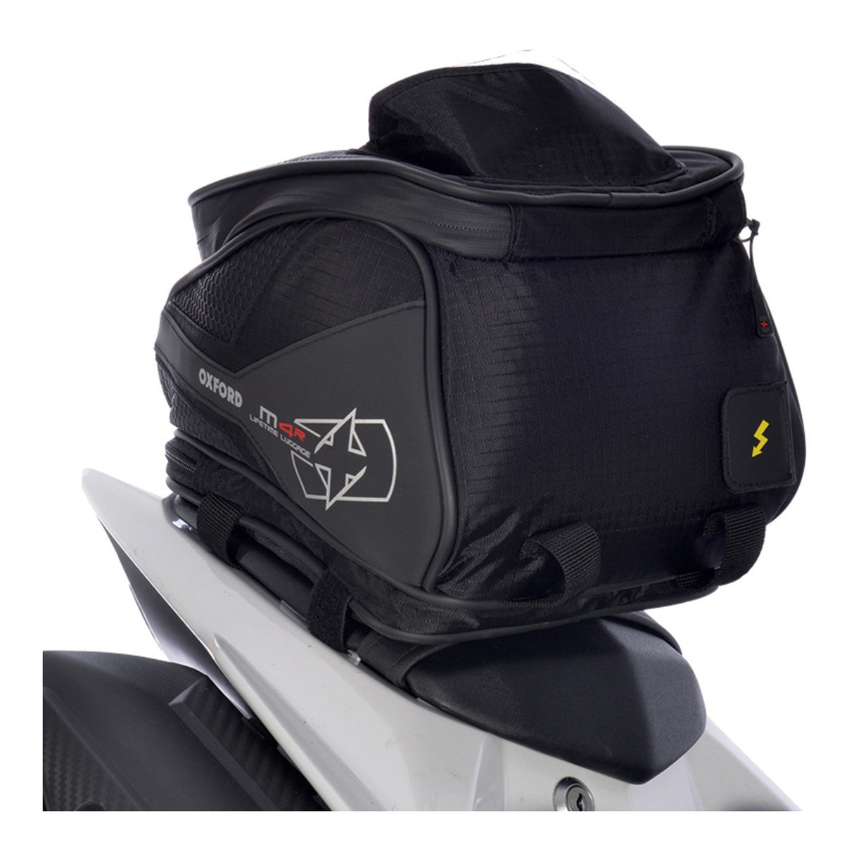 Oxford M4R Black Magnetic Tank & Tail Bag