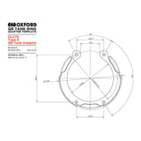 Oxford Quick Release Bike Adaptor Type 6 (BMW)