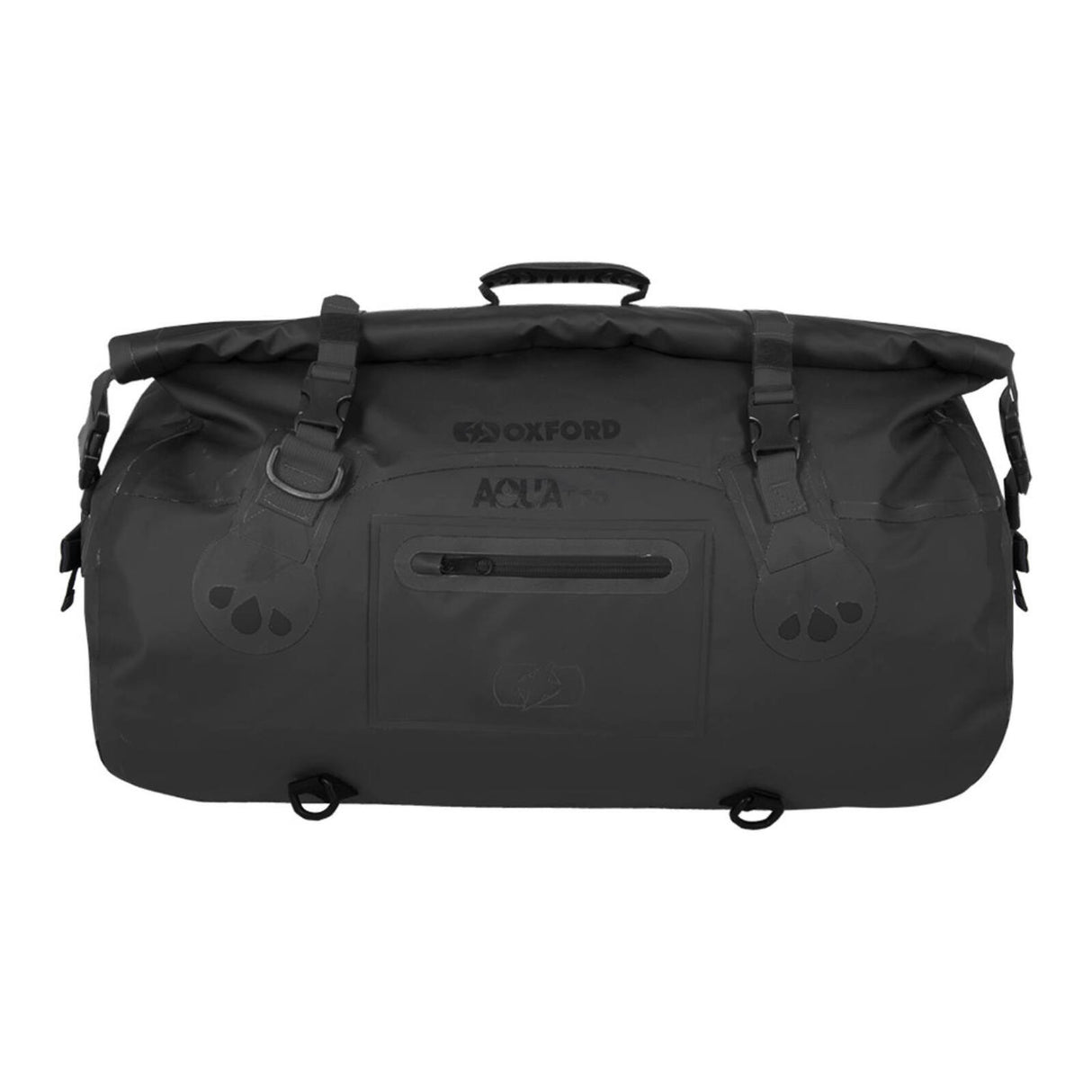 Oxford Aqua T-70 Black Roll Bag