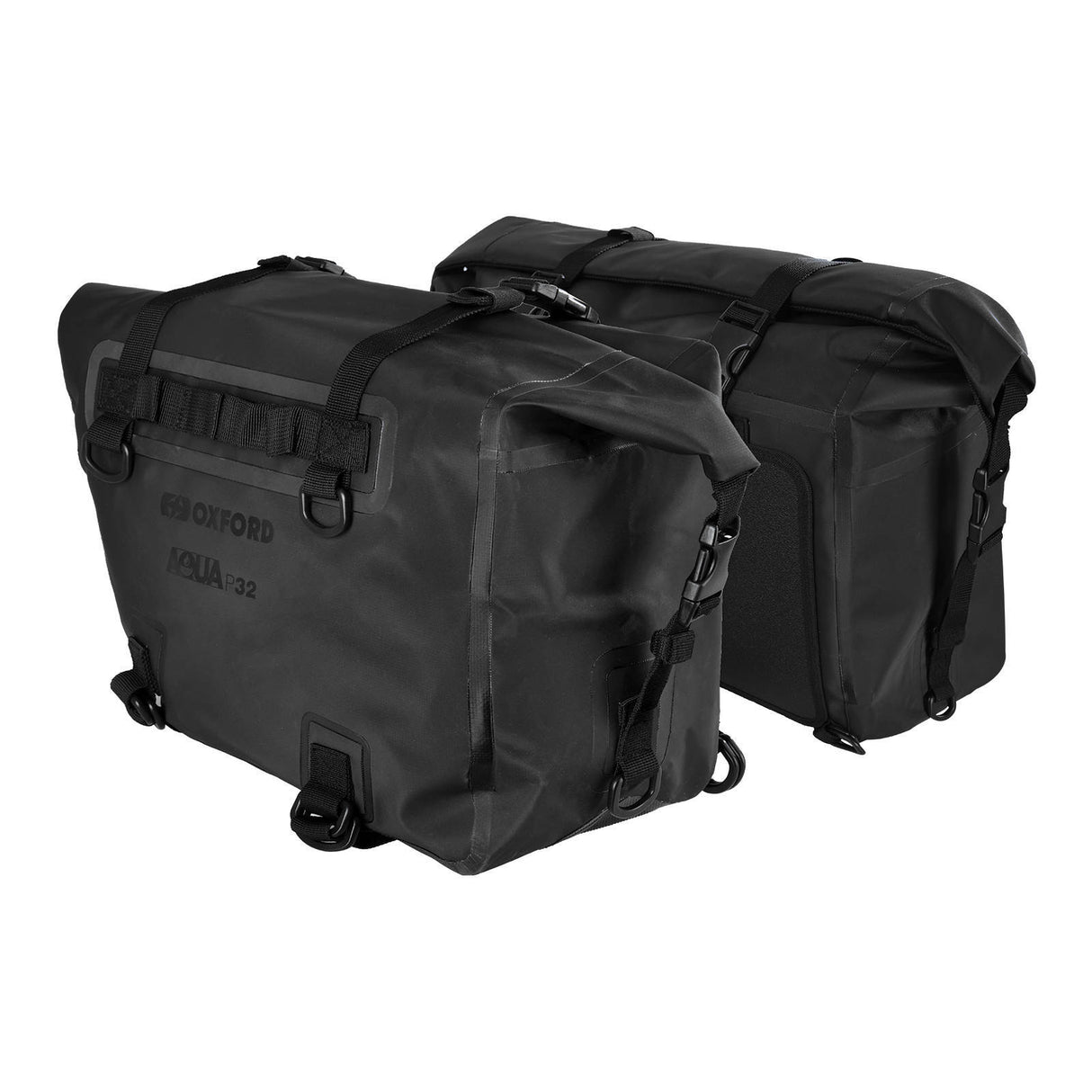 Oxford Aqua P32 Black Panniers