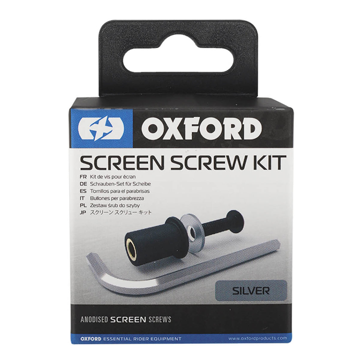 Oxford Screen Screws Silver