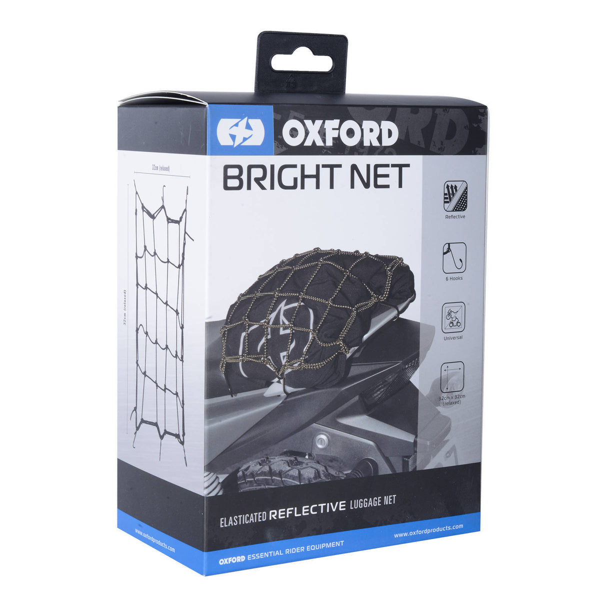 Oxford Cargo Bright Net Black/Reflective