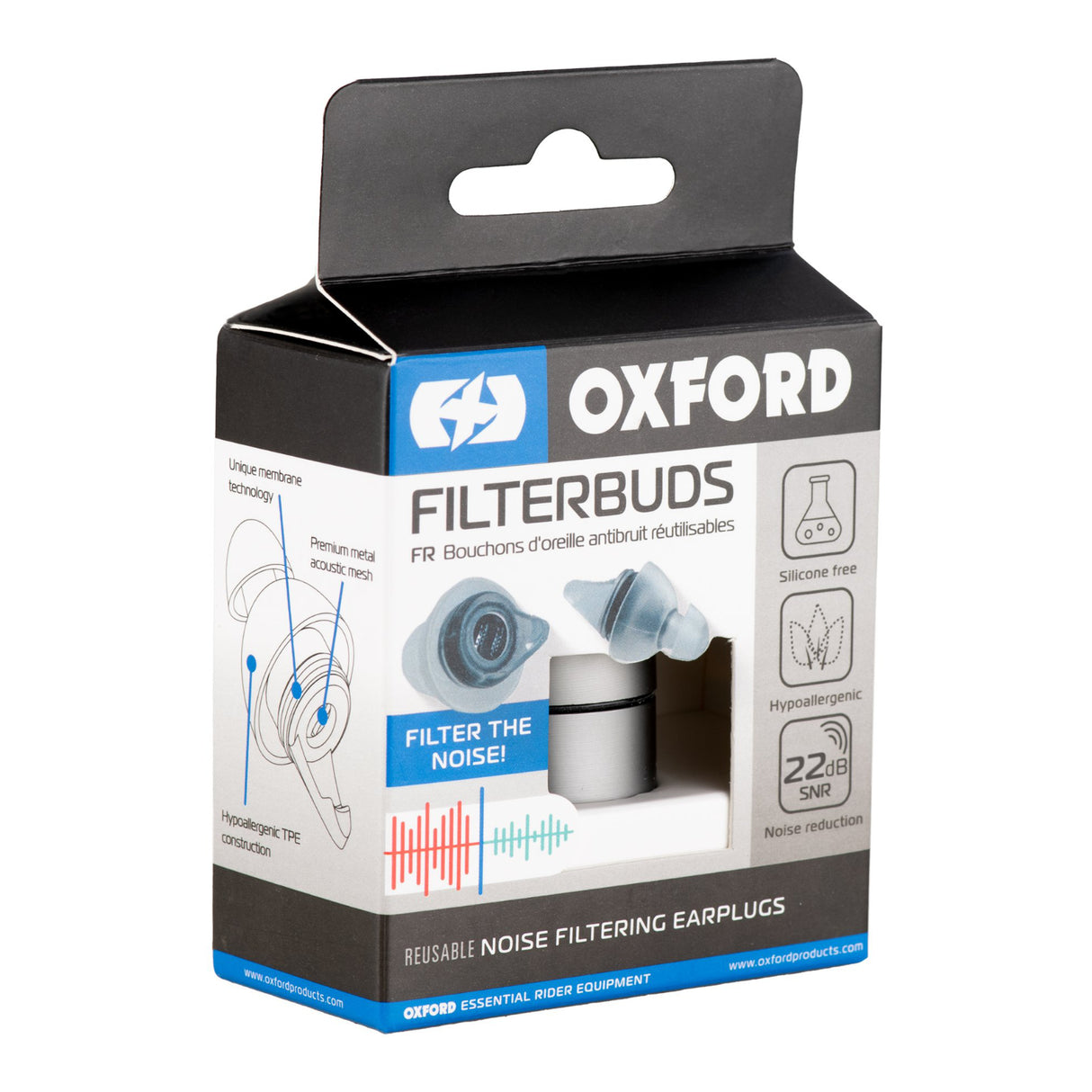 Oxford FilterBuds/Earplugs (Standard Fit)