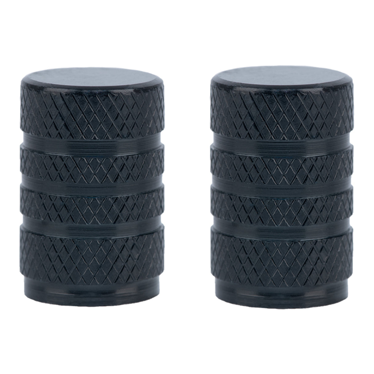 Oxford Gripper Valve Caps Black (Pair)