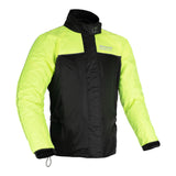 Oxford Rainseal Black/Fluro Yellow Over Jacket