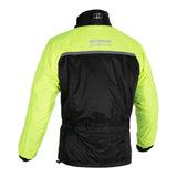 Oxford Rainseal Black/Fluro Yellow Over Jacket