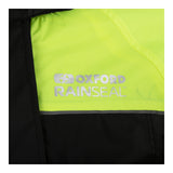 Oxford Rainseal Black/Fluro Yellow Over Jacket