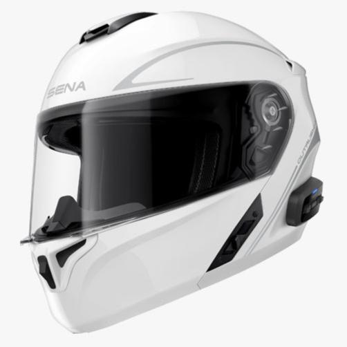 Sena Outrush R 06 White Helmet