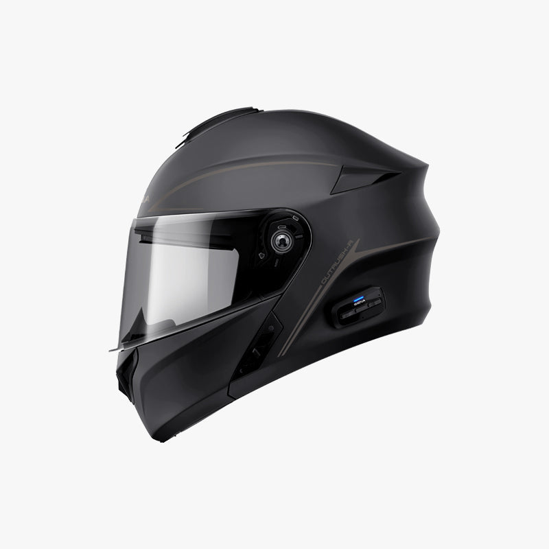 Sena Outrush R 06 Matte Black Helmet